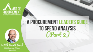 Procurement Podcast on Spend Analytics for Procurement Leaders